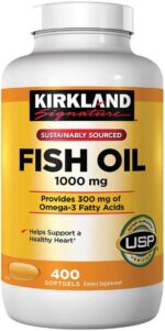 کپسول روغن ماهی کرکلند 1000 میلی گرمی | Kirkland Fish Oil 1000mg