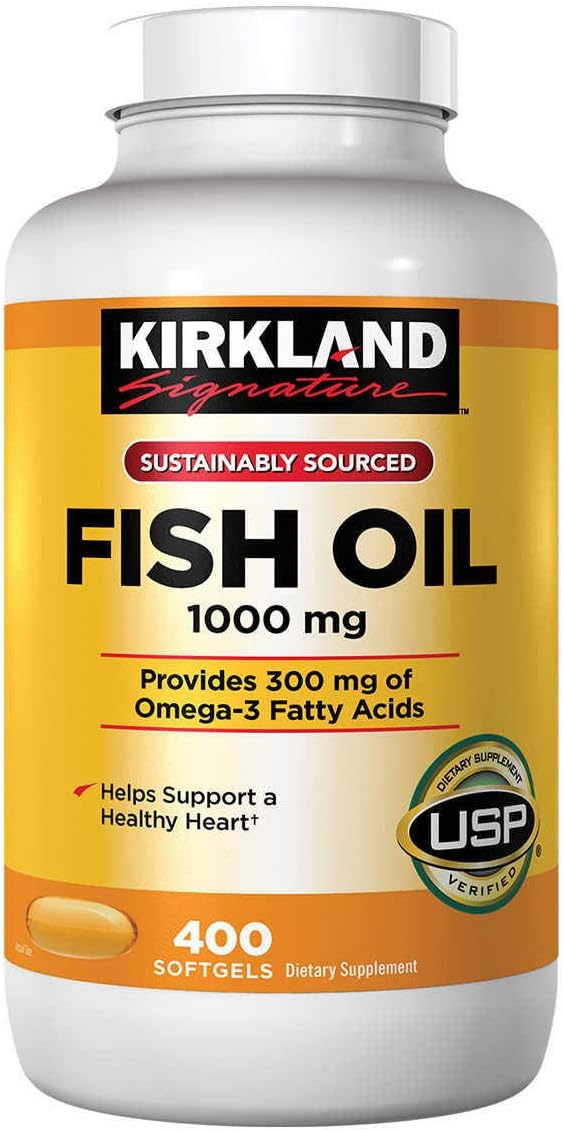 کپسول روغن ماهی کرکلند 1000 میلی گرمی | Kirkland Fish Oil 1000mg کپسول روغن ماهی کرکلند 1000 میلی گرمی | Kirkland Fish Oil 1000mg
