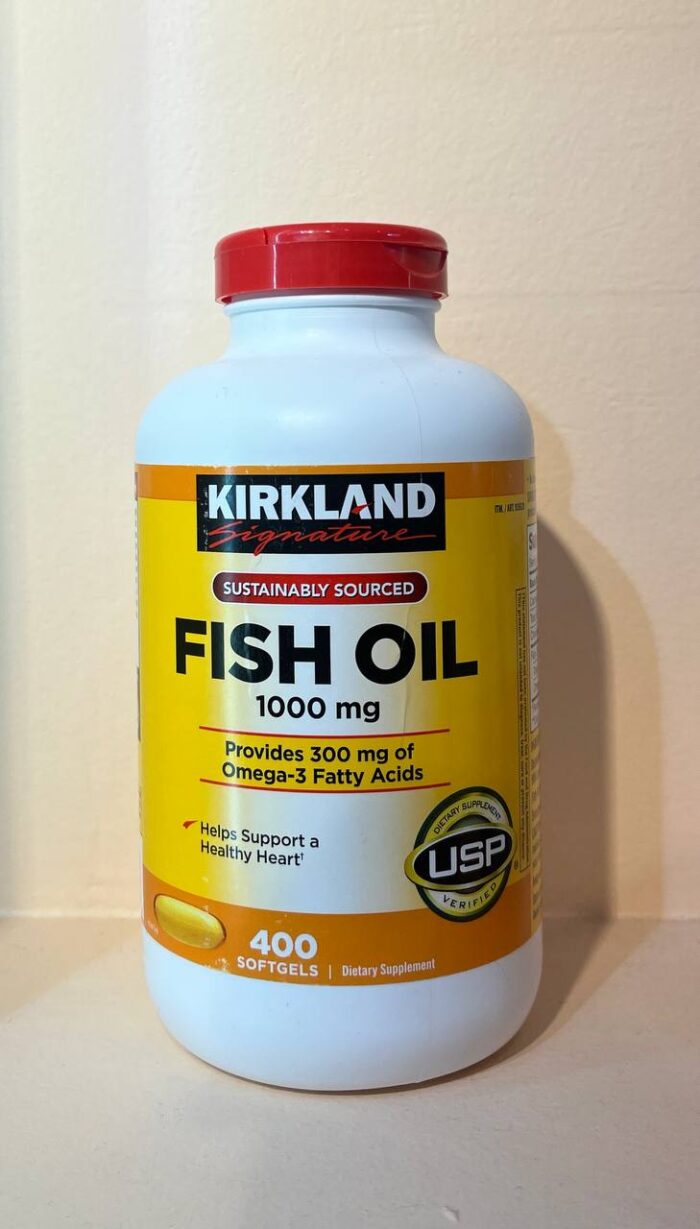 کپسول روغن ماهی کرکلند 1000 میلی گرمی | Kirkland Fish Oil 1000mg کپسول روغن ماهی کرکلند 1000 میلی گرمی | Kirkland Fish Oil 1000mg