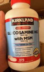 گلوکزامین اچ سی ال و ام اس ام کرکلند 375 عددی Kirkland Glucosamine MSM