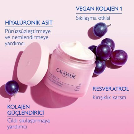 کرم شب لیفت کدلیCAUDALIE RESVERATROL LIFT GECE KREMI YENI