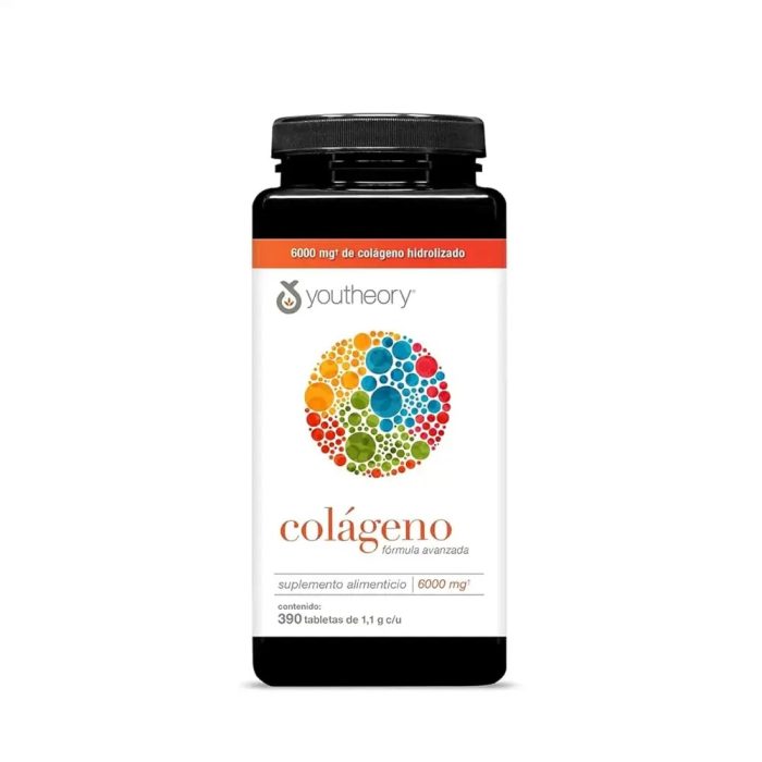 قرص کلاژن یوتئوری 390 عدد Youtheory Collagen حاوی بیوتن و ویتامین C قرص کلاژن یوتئوری 390 عدد Youtheory Collagen حاوی بیوتن و ویتامین C